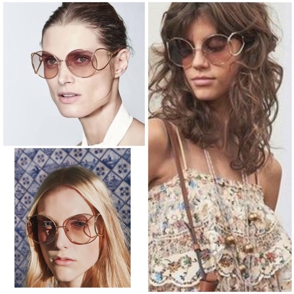 Chloe oversized retro sunglasses main image 10